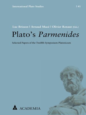 cover image of Plato's Parmenides